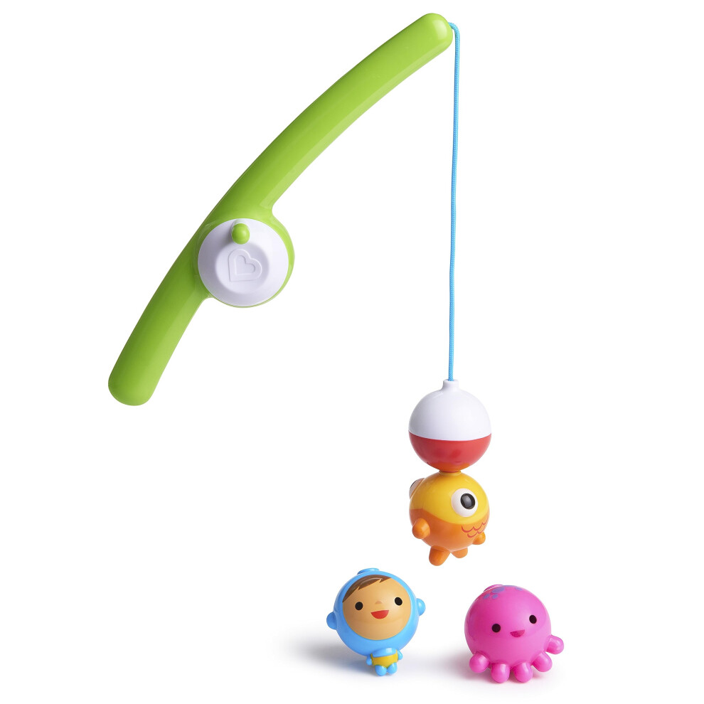 Munchkin Fishin Magnetic Baby and Toddler Bath Toy  4pc Set