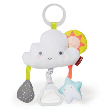Skip Hop Baby Stroller Toy Silver Lining Cloud Jitter Cloud