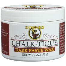 Howard Products ChalkTique Dark Paste Wax Dark Wax Polish Distress and Enhance your Home Dcor Chalk Paint Project 6 oz