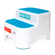 Prince Lionheart Dual Height UPPY2 Step Stool Perfect Step Stool for Potty Training and in The Kitchen to Wash Hands Grippy No