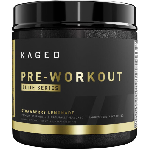 Elite Serie, Pre-Workout, Erdbeer-Limonade