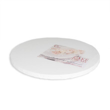 Cakebon Plaques à Gâteau - Drums Robustes de 1/2 Épaisseur - 10 Pouces Effet Professionnel