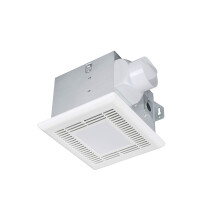Tech Drive VeryQuiet 70 CFM 20 Sone Bathroom Ventilation and Exhaust Fan With LED light 4000K 600LM70CFM Ceiling Mounted Fa