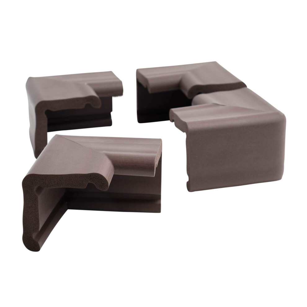 Prince Lionheart Jumbo Corner Guards  Chocolate