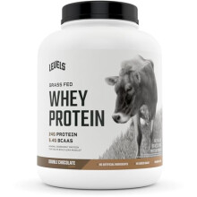 Levels, Weideprotein Molkenpulver, Doppelschokolade, 5 lbs (2,27 kg)