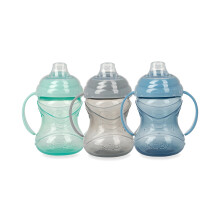 Nuby 3dílný No-Spill Grip N Sip hrnek s měkkým náustkem, 2 úchyty, Neutral, 10 oz