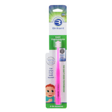 Briljante mondverzorgingsbabytandenborstel met zachte borstelharen en ronde kop voor peuters Goedgekeurd Eenvoudig te gebruiken Rondom schone mond Le
