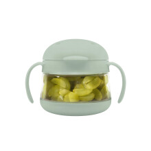Ubbi Tweat Snack Container voor Kinderen, BPA-vrij, Peuter Reisbeker, Salie