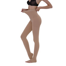 AMZAM Medical Compression Pantyhose for Women Men 1520 mmHg Graduated Compression Tights Opaque Toeless Compression Stockings