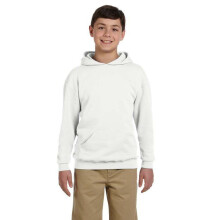 Youth 8 oz NuBlend Fleece Pullover Hooded Sweatshirt BLAcK SD0102H2H7AU