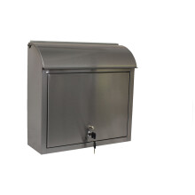 Compton locking mailbox stainless steel