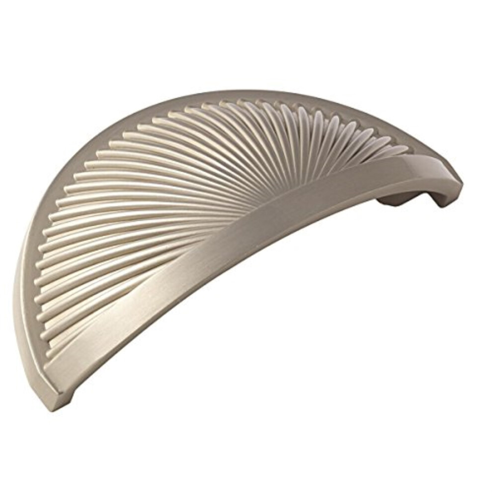 Photos - Other for Repair Sea Grass 3 in 76 mm CentertoCenter Satin Nickel Cabinet Cup Pull