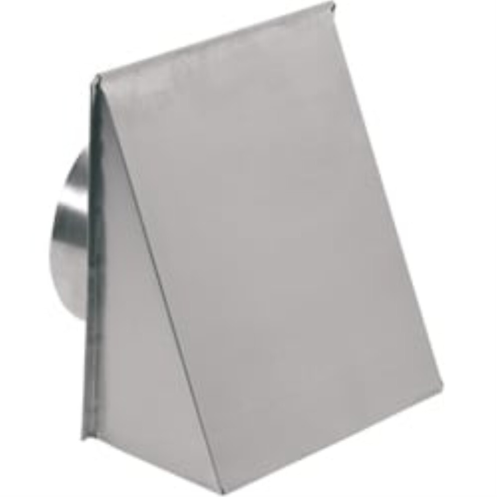 Photos - Chimney Broan Nutone Aluminum Fresh Air Inlet Wall Cap For 8"""" Round Duct Aluminum 643FA