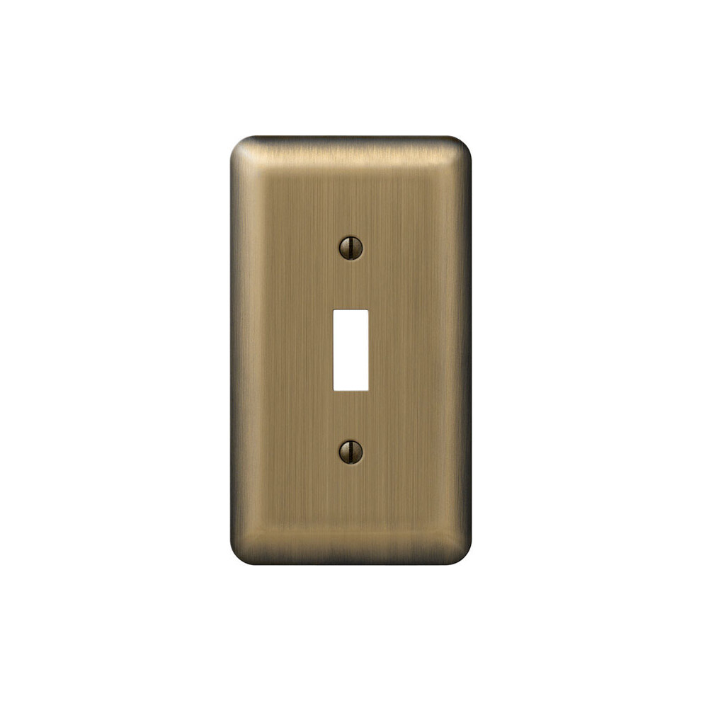 Wallplate 1 Tog Brsh Brs Pack Of 1 070686175958