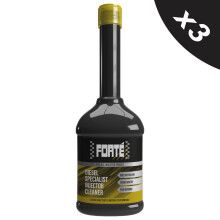 Forte Lubricants Car Diesel Fuel System Specialist Injector Cleaner - 3x400ml