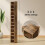 Homcom HOMCOM 204 CD Storage Tower Tall Bookcase Bookshelf with Cubes Rustic Brown 2