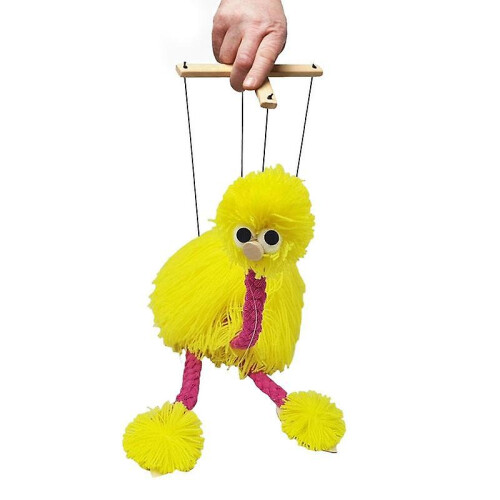 Marionette Ostrich Puppets String Doll Toy Pull Puppet Parent-child Interactive Toys 1