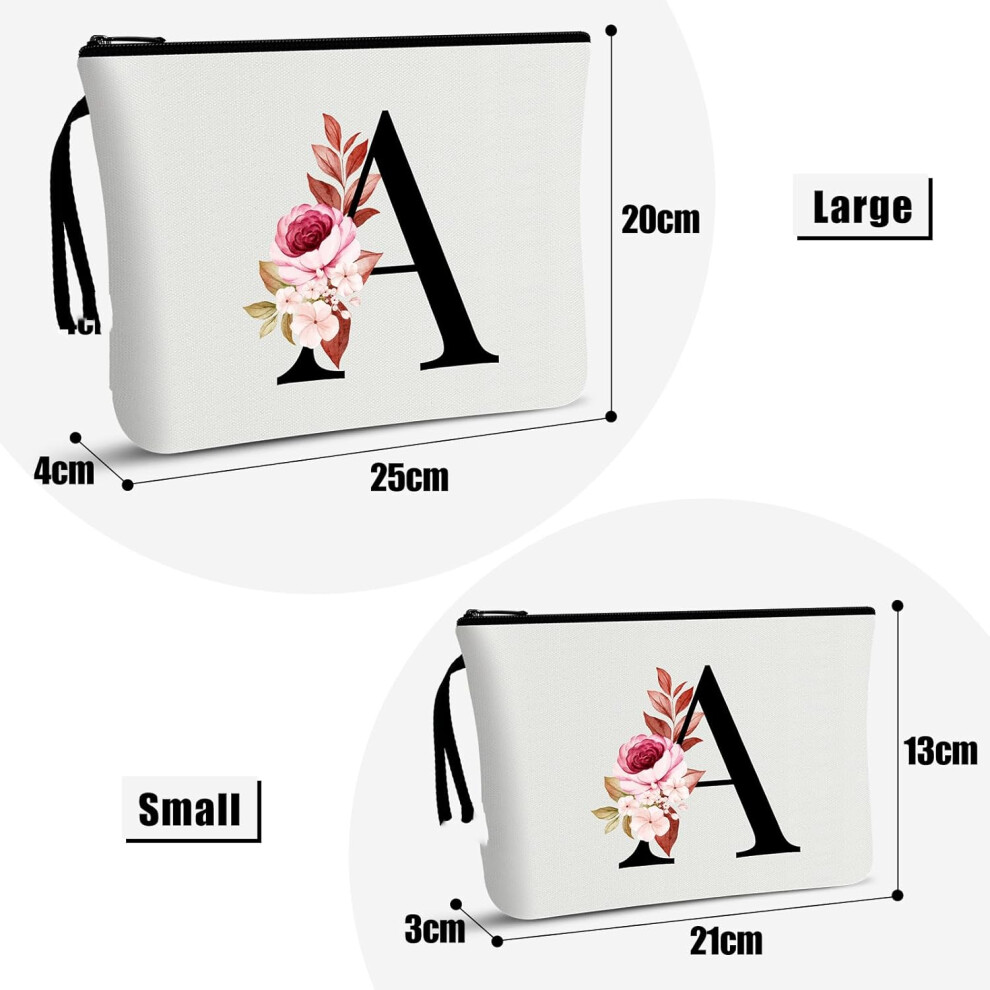 white--z--2-pcs-initial-makeup-bag-set-birthday-gifts-for-women-ideal-for-wedding-travel--s--white