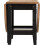 Seconique Santos Drop Leaf Coffee Table Black with Distressed Waxed Pine Top 5
