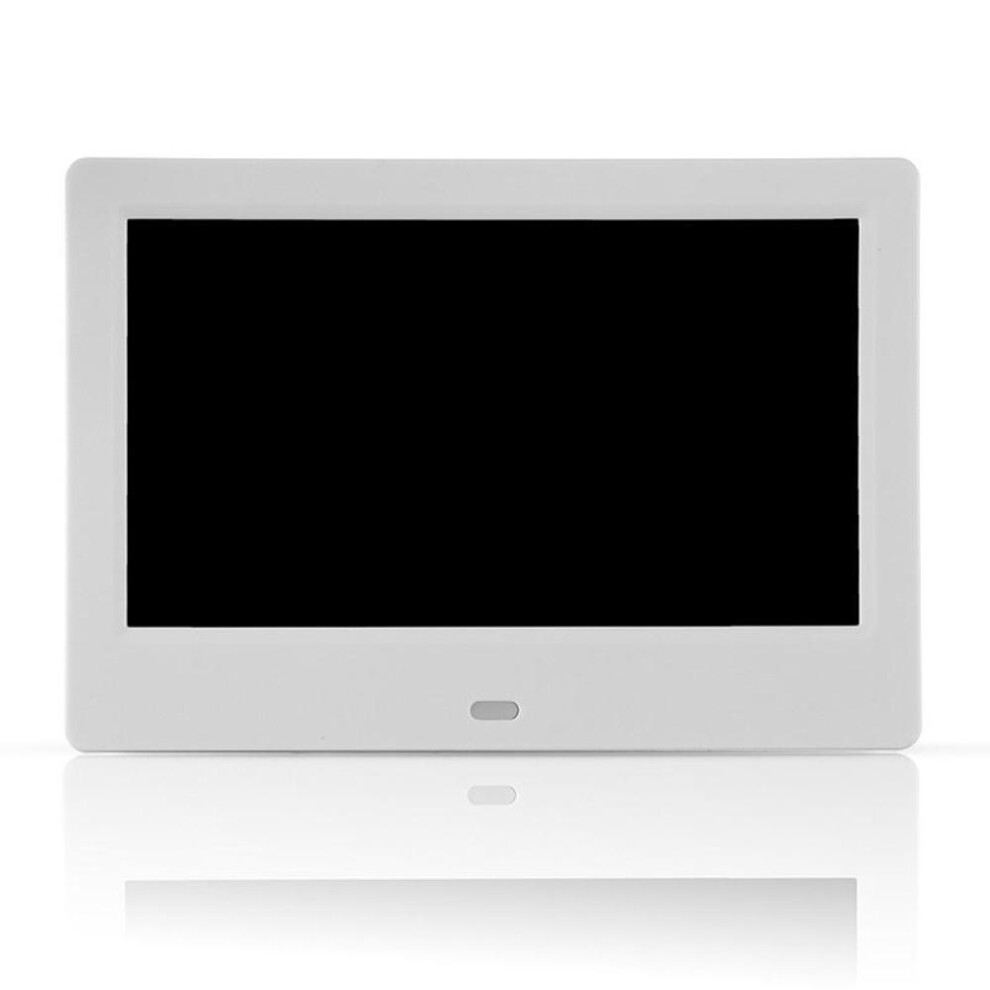7 Inch Screen LED Backlight HD Digital Photo Frame + Remote Control Full Function Electronic Album Picture Music Movie