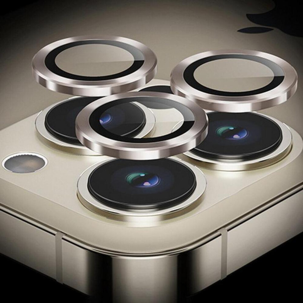 Camera Protector Aluminum Alloy Tempered Glass Lens Accessories Protective Film For iPhone 16 15 Pro 14 13 12 11 Pro Max