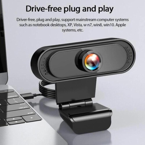 Webcam HD 1080P Usb Camera Livestream Web Cam For Desktop Laptops PC With Microphone