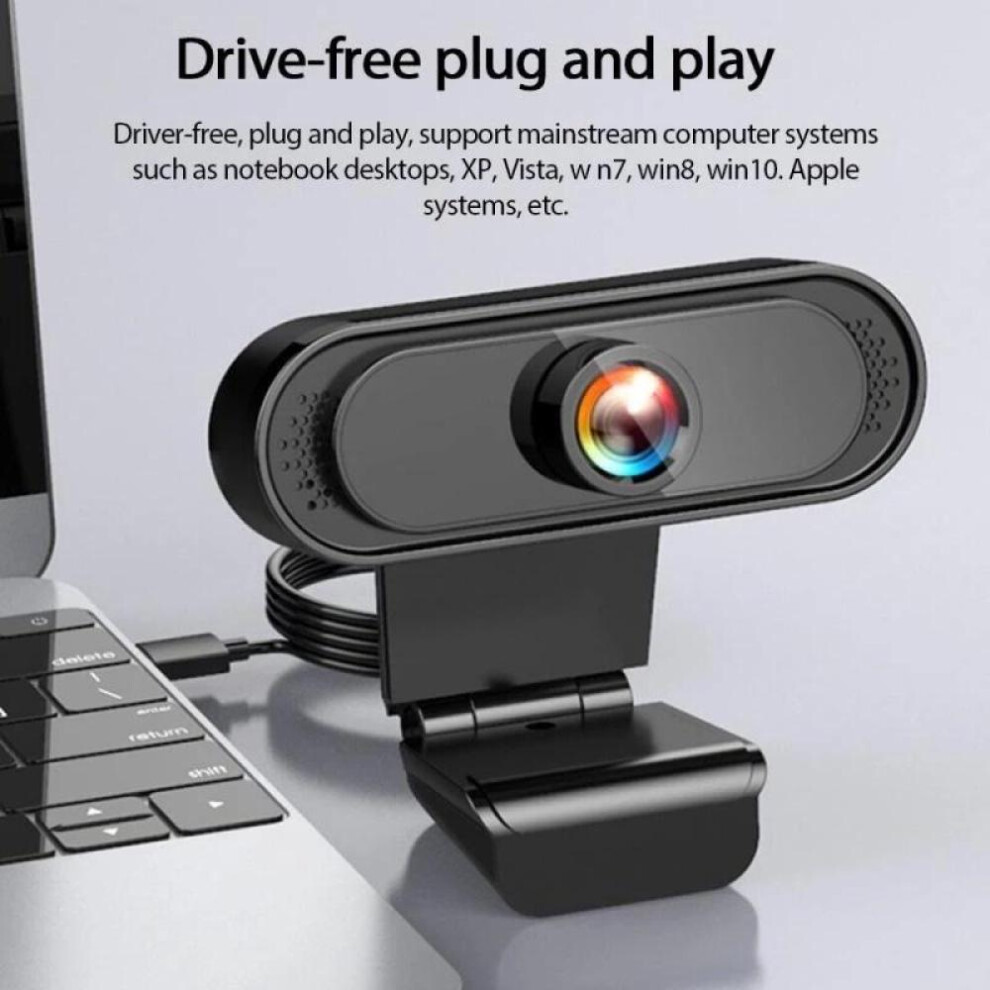 Webcam HD 1080P Usb Camera Livestream Web Cam For Desktop Laptops PC With Microphone