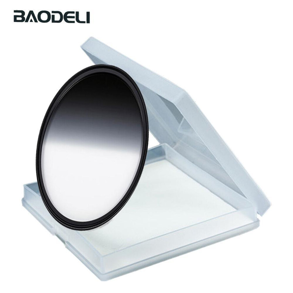 BAODELI Gnd 8 Gradient Filter 49 52 55 58 62 67 72 77 82 Mm for Camera Lens  Canon Nikon Sony