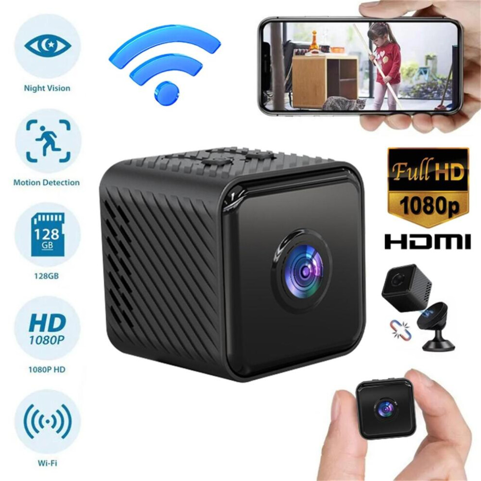 Sagit X2 1080p Mini Camera Infrared Night Small Cam Wireless WIFI Remote Surveillance Motion Detection Video Recorder For Home