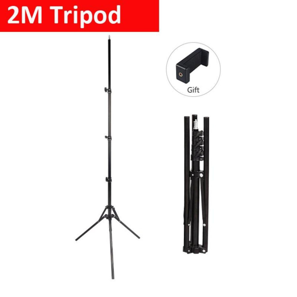 Light Stand Photo Studio Tripod For Ring Light Mobile Phone Cameras Photography 50cm 110cm 160cm 200cm