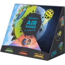 Waboba Air Games 3 In 1 Outdoor Fun The Airlyft Wingman & MoonballGame