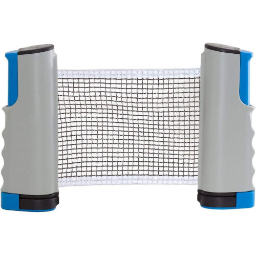 (Grey) Retractable Table Tennis Net Adjustable Length