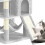 Christmas gift 158cm Cat Tree Multi Level Cat Scratching Post Kitten Scratching Post Climbing Activity Centre 4