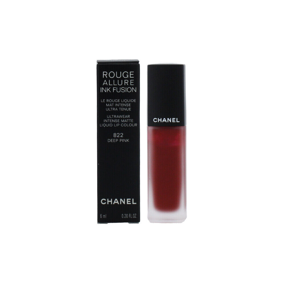 Chanel Rouge Allure Ink Fusion 822 Deep Pink Liquid Lipstick