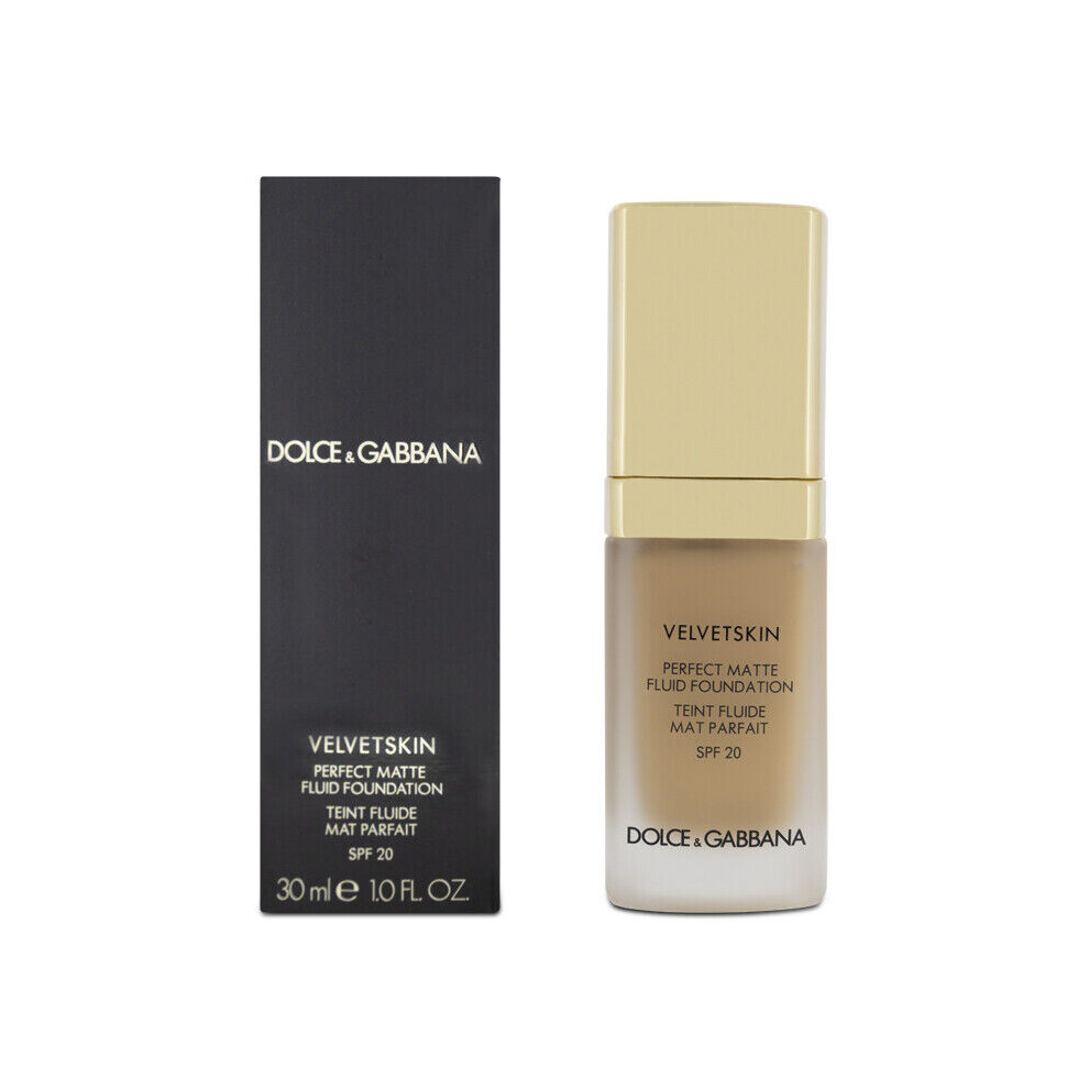 Dolce & Gabbana Velvetskin Matte Fluid Foundation 130 Warm Rose