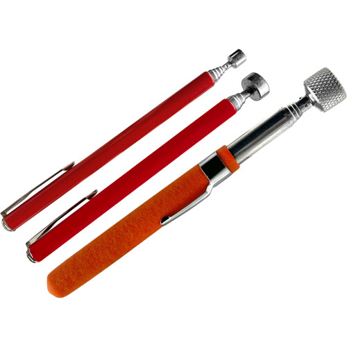 Magnetic Pick Up 3PCS Tool 2/5/10Lb Telescopic Picker Magnet Tools Set 1
