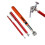 Magnetic Pick Up 3PCS Tool 2/5/10Lb Telescopic Picker Magnet Tools Set 7