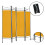 (Cream) Folding Room Divider Paravent Wall Partition Privacy Screen Separator 7