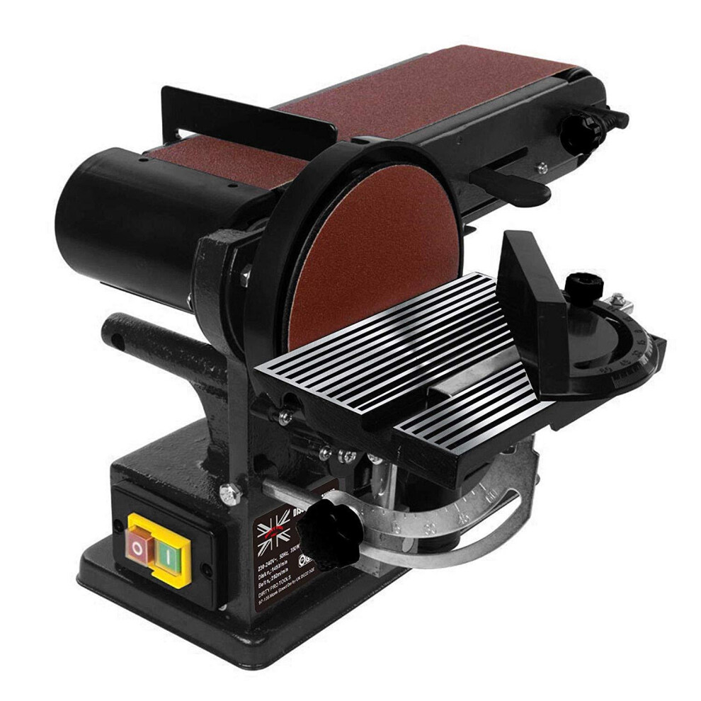 Powerful 350w Bench Belt and Disc Sander 390mm Sander Sanding