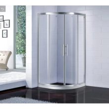 (700mm Quadrant Chrome) Quadrant Shower Enclosure 700 800 900 Black or Chrome Walk In Corner Cubicle