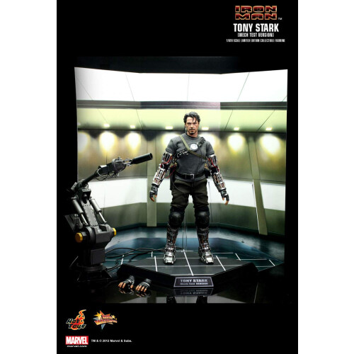 Hot Toys Figur Hot Toys MMS116 - Marvel Comics - Iron Man - Tony Stark Mech Test Version 1