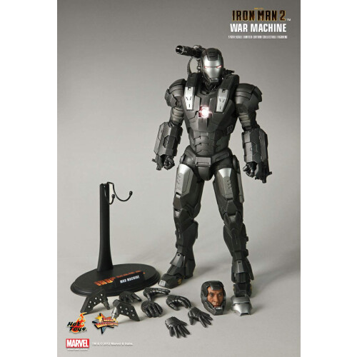 Hot Toys Figur Hot Toys MMS120 - Marvel Comics - Iron Man 2 - War Machine Mark 1 1