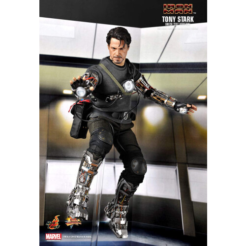Hot Toys Figur Hot Toys MMS116 - Marvel Comics - Iron Man - Tony Stark Mech Test Version 2