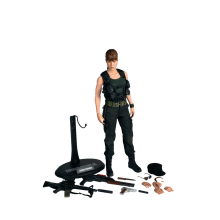 Figurine Hot Toys MMS119 - Terminator 2 : Judgment Day - Sarah Connor