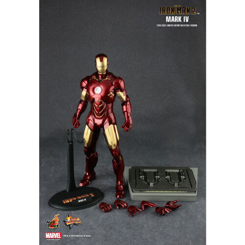 Hot Toys Figur Hot Toys MMS123 - Marvel Comics - Iron Man 2 - Iron Man Mark 4 1.0 1