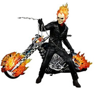 Figur Hot Toys MMS133 - Marvel Comics - Ghost Rider - Ghost Rider With Hellcycle