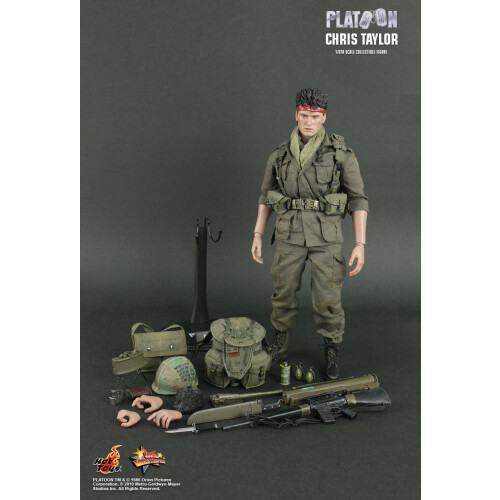 Hot Toys Figur Hot Toys MMS135 - Platoon - Chris Taylor 1