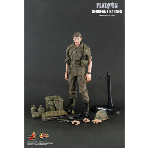 Hot Toys Figur Hot Toys MMS141 - Platoon - Sergeant Barnes 1