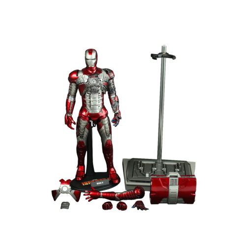 Hot Toys Figur Hot Toys MMS145 - Marvel Comics - Iron Man 2 - Iron Man Mark 5