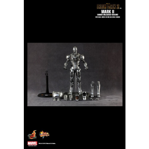 Hot Toys Figur Hot Toys MMS150 - Marvel Comics - Iron Man 2 - Iron Man Armor Unleashed Version Mark 2 1